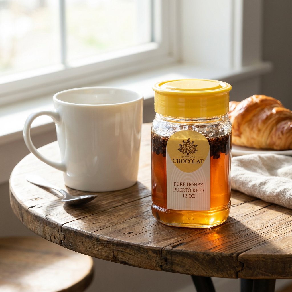 Honey with Cacao Nibs 12oz