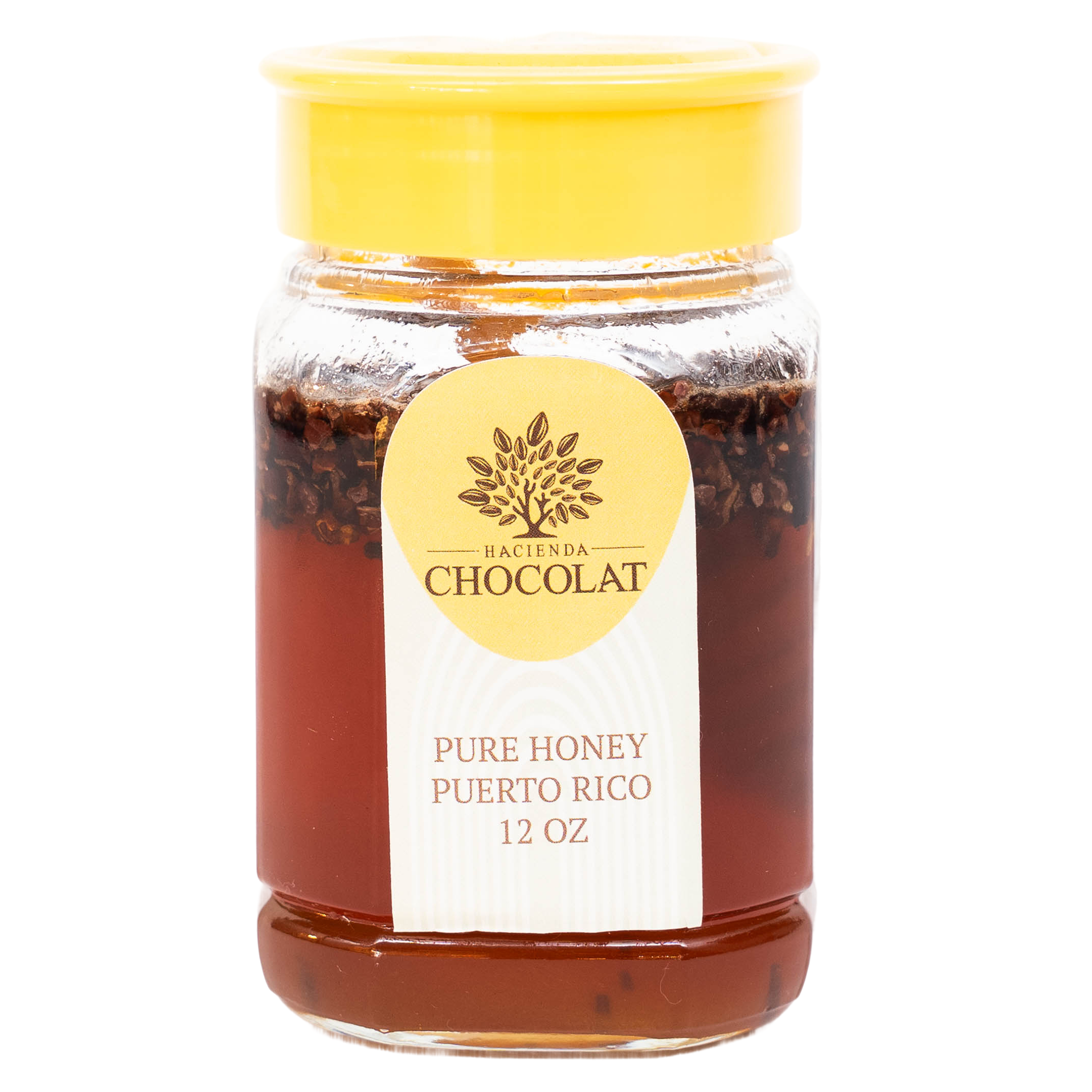 Honey with Cacao Nibs 12oz